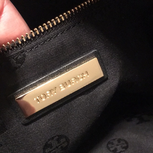 Tory Burch black leather with gold straps - Picture 3 of 7